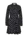 Orsay Schwarzes Damen-Hemdblusenkleid knielang von ORSAY