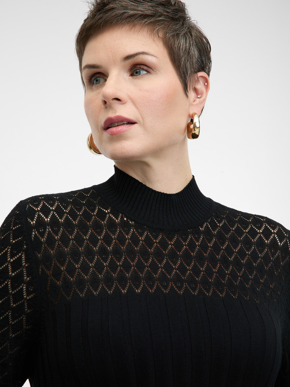 Orsay Schwarzes Damen Maxikleid ORSAY