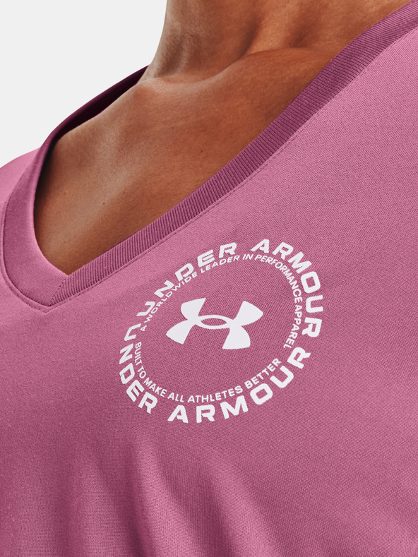 Under Armour Damen T-Shirt Under Armour Tech Solid LC Crest SSV