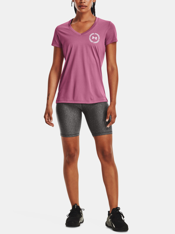 Under Armour Damen T-Shirt Under Armour Tech Solid LC Crest SSV
