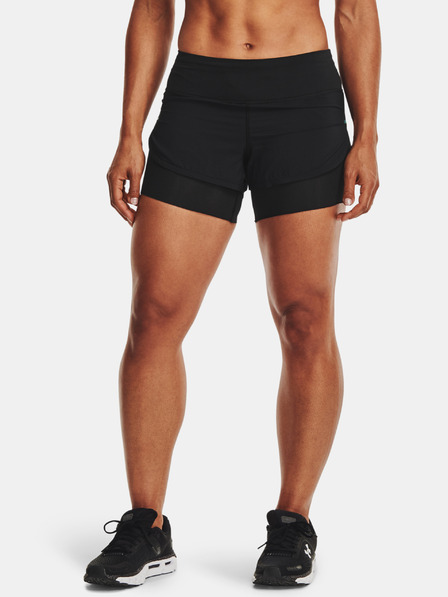Under Armour Shorts Under Armour UA RUSH Run 2N1 Short - schwarz
