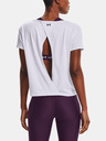 Under Armour Weißes Damen-T-Shirt Under Armour Tech Vent SS