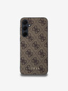 Guess Guess 4G Rückseite Hülle für Samsung Galaxy A35 5G Brown