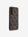 Guess Guess 4G Rückseite Hülle für Samsung Galaxy A35 5G Brown