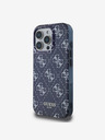 Guess Guess IML Denim Effect MagSafe Rückseite Hülle für iPhone 16 Pro Max Dark Blue