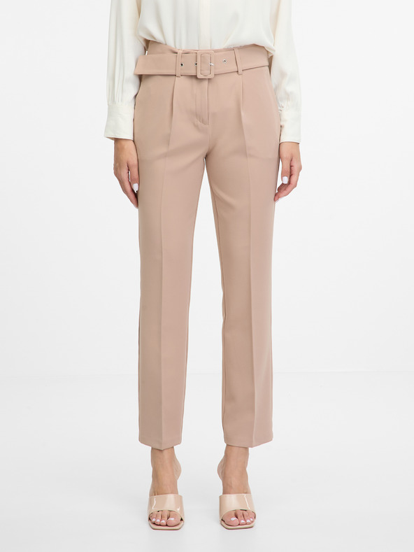 Orsay Beigefarbene Damenhose ORSAY