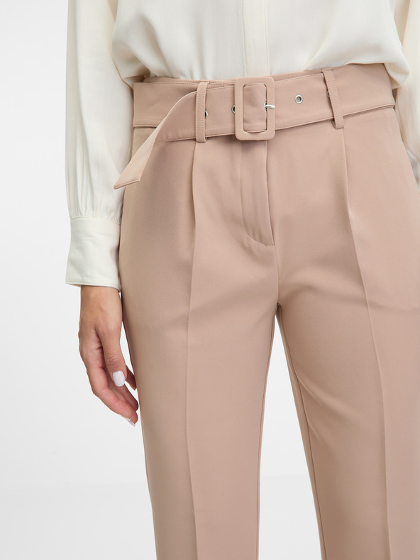 Orsay Beigefarbene Damenhose ORSAY