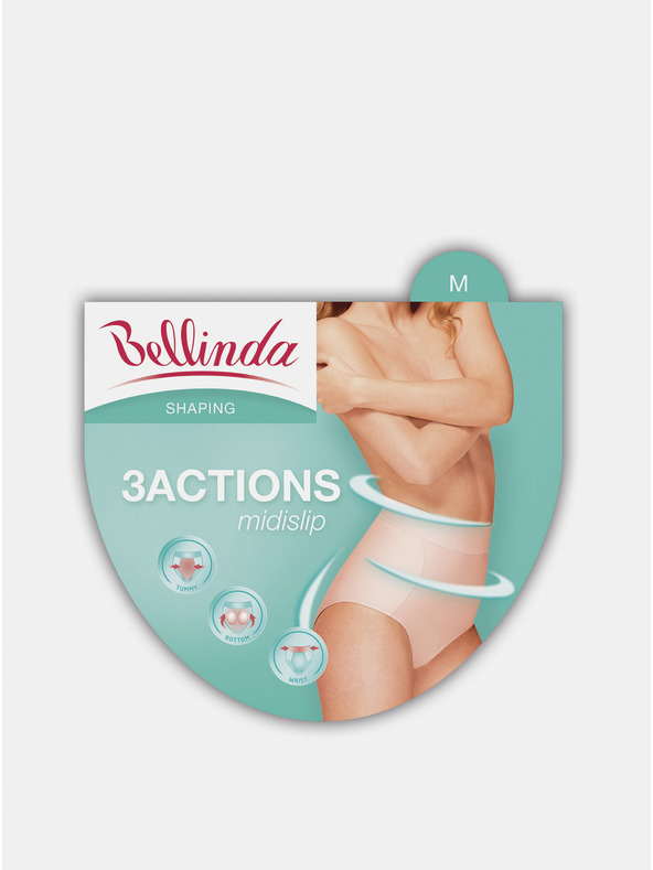 Bellinda Hautfarbene Damen-Formslip Bellinda 3ACTIONS MIDISLIP