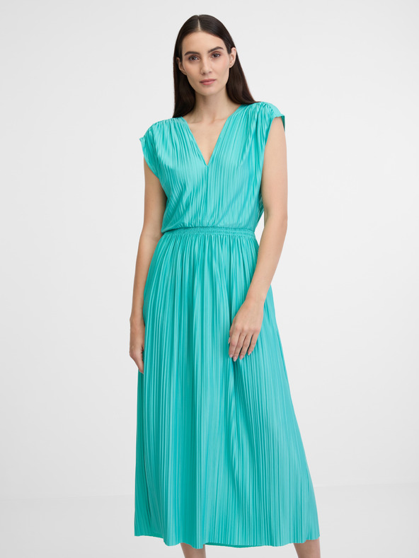 Orsay Türkisfarbenes Damen Maxikleid ORSAY