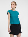 Orsay Türkises Damen-T-Shirt mit kurzen Ärmeln ORSAY