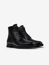 Camper Schwarze Damenstiefeletten aus Leder Camper Iman