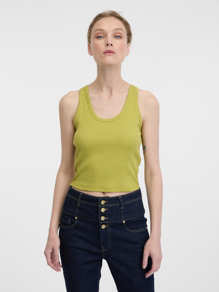 Orsay Grünes Damen Crop Top ORSAY