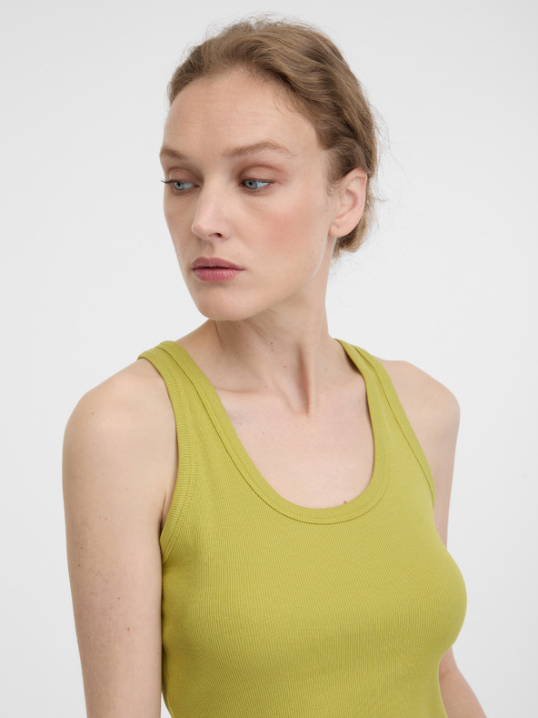 Orsay Grünes Damen Crop Top ORSAY