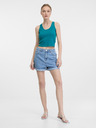 Orsay Türkises Damen Crop Top ORSAY