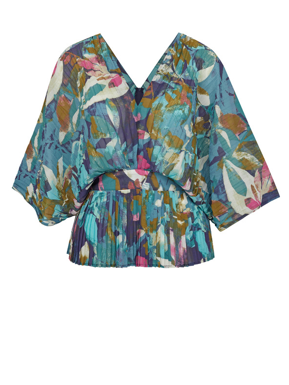 Orsay Blaue Damenbluse ORSAY