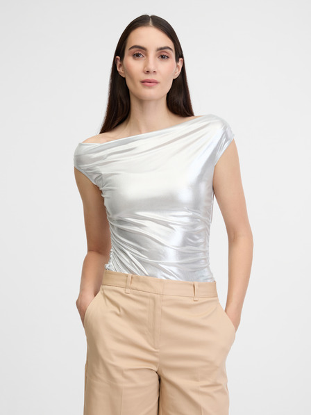 Orsay Silberne Damen Bluse ORSAY