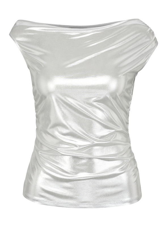 Orsay Silberne Damen Bluse ORSAY