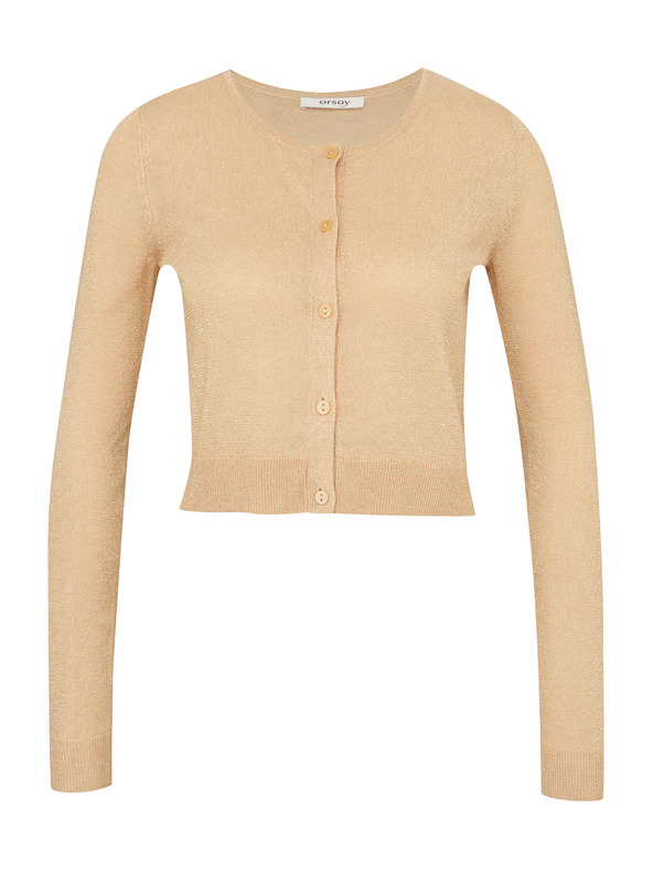 Orsay Hellbrauner Damen Cardigan ORSAY