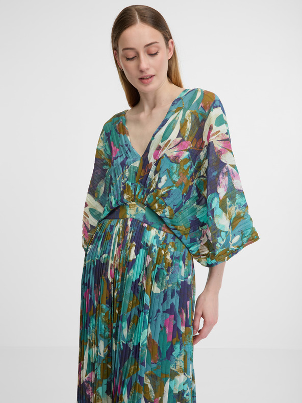 Orsay Blaues Damen Maxikleid ORSAY