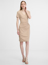 Orsay Beigefarbenes Damenkleid ORSAY