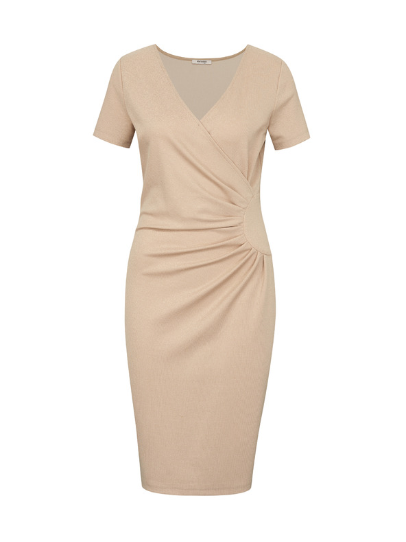 Orsay Beigefarbenes Damenkleid ORSAY