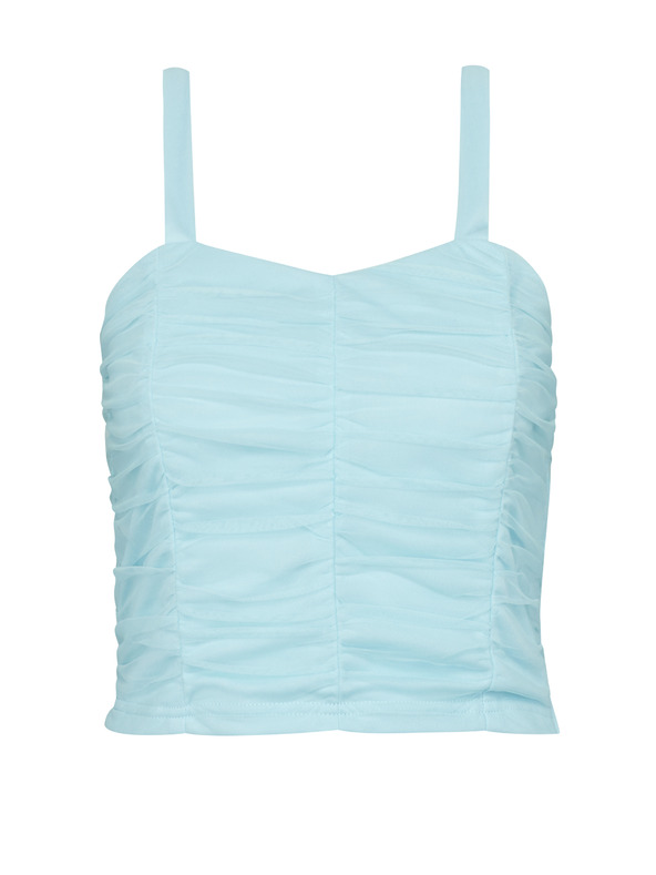 Orsay Hellblaues Damen-Tanktop ORSAY