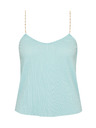 Orsay Hellblaues Damen-Tanktop ORSAY