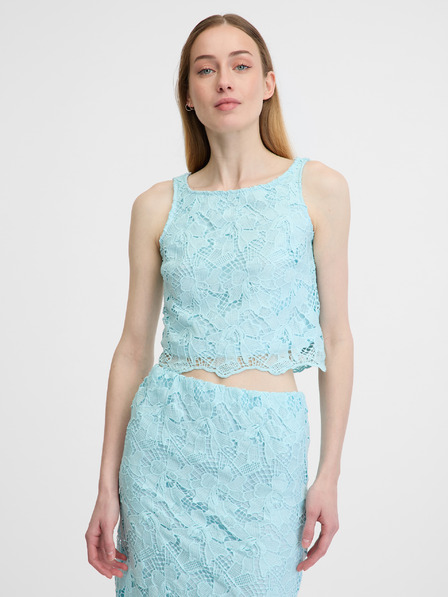 Orsay Hellblaues Damen-Tanktop ORSAY
