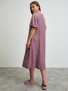 ZOOT.lab Altrosa Basic-Kleid mit Ballonärmeln METROOPOLIS von ZOOT.lab Vasilisa