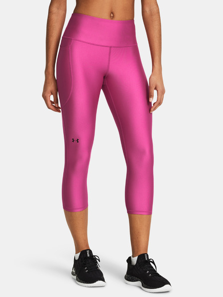 Under Armour Damen Leggings Under Armour Tech Hi Capri-PNK
