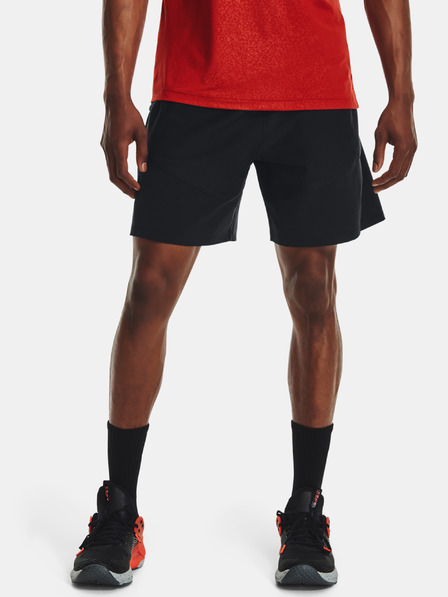 Under Armour Shorts Under Armour UA Knit Woven Hybrid Shorts - schwarz