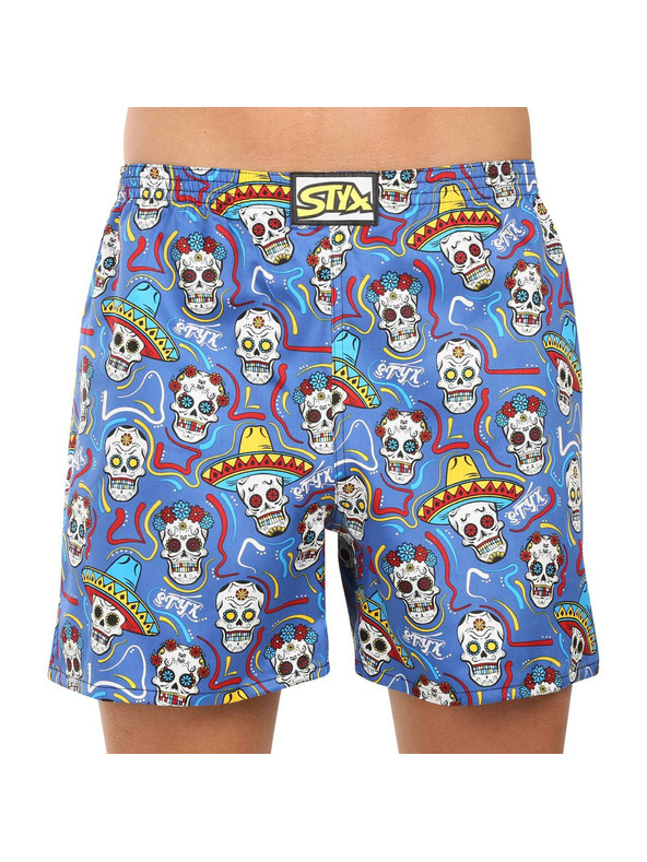 Styx Herren Schlafshorts Styx Totenkopf