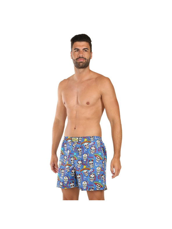 Styx Herren Schlafshorts Styx Totenkopf