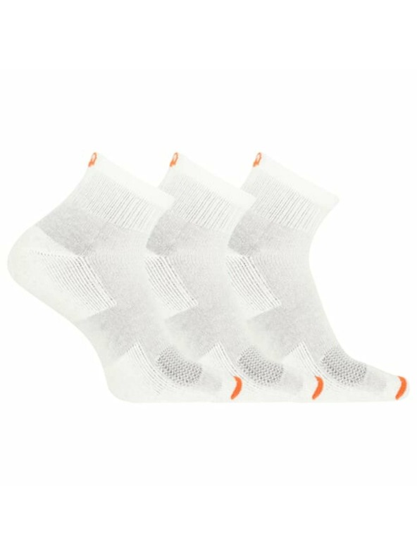 Merrell Merrell Socken MEA33565Q3B2 WHITE CUSHIONED COTTON QUARTER (3er Pack) weiß S/M MERRELL SOCKEN