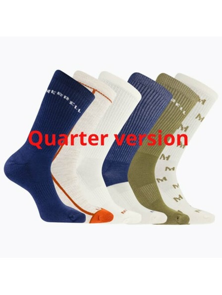 Merrell Merrell Socken MEA33695Q6B2 NVAST RECYCLED CUSHION QUARTER (6er Pack) navy sortiert S/M MERRELL SOCKEN
