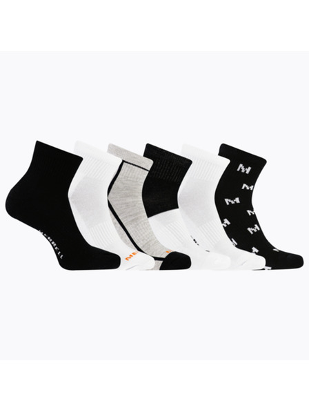 Merrell Merrell Socken MEA33695Q6B2 BKAST RECYCLED CUSHION QUARTER (6er Pack) schwarz sortiert S/M MERRELL SOCKEN