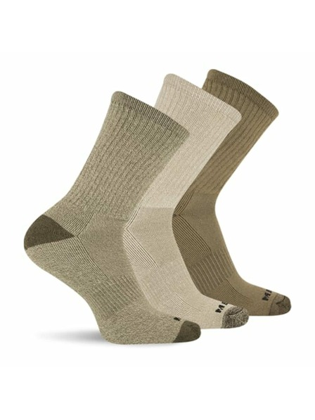Merrell Merrell Socken MEA33507C3B2 OLAST WOOL EVERYDAY CREW (3er Pack) olive sortiert S/M MERRELL SOCKEN