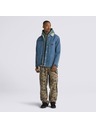 Vans Herren Blaue Jacke Drill Chore Denim Sherpa Coat Vans