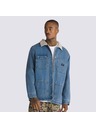 Vans Herren Blaue Jacke Drill Chore Denim Sherpa Coat Vans