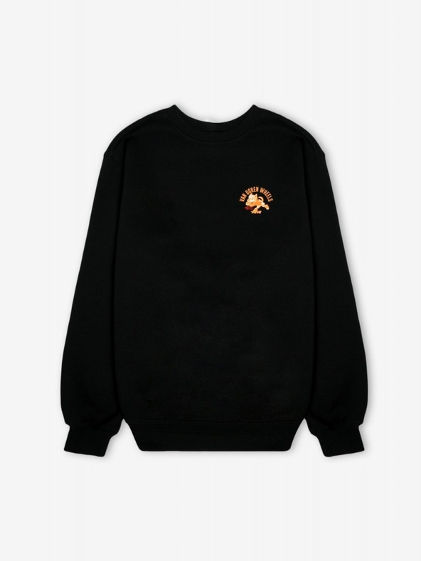 Vans Herren Schwarzer Pullover Vans Bark Loose Crew