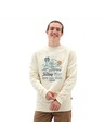 Vans Herren cremefarbener Pullover Vans Resort Crew Sweatshirt Antique White