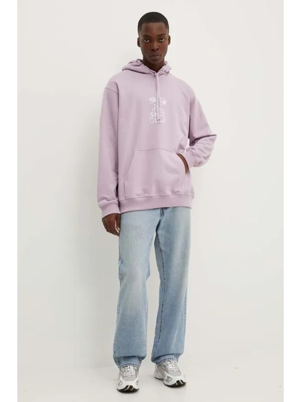 Vans Herren lila Pullover Vans Crazy Eddy 66 Loose Lavender