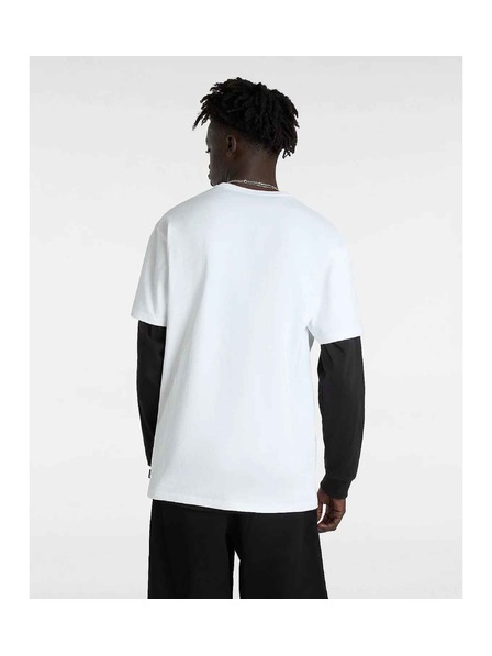 Vans Herren weißes T-Shirt Off The Wall II Vans