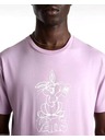 Vans Herren lila T-Shirt Crazy Eddy Vans