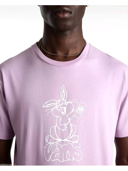 Vans Herren lila T-Shirt Crazy Eddy Vans
