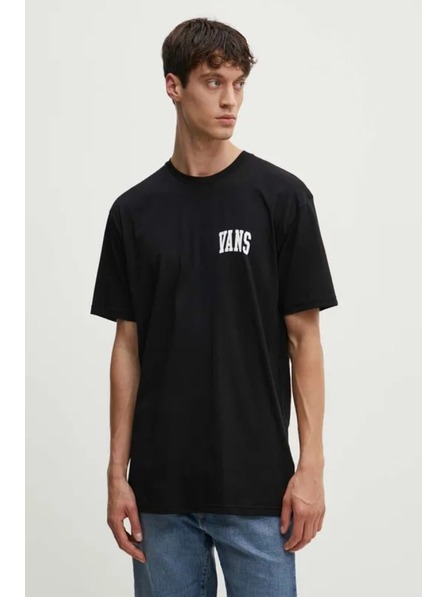Vans Herren schwarzes T-Shirt Vans Varsity Black
