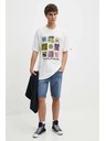 Vans Herren weißes T-Shirt Cluster 66 marshmallow Vans