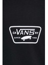 Vans Herren schwarzes Langarm-T-Shirt Vans Full Patch Back