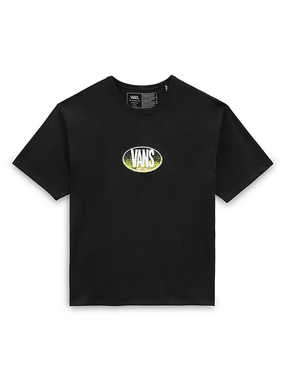 Vans Herren schwarzes T-Shirt Vans Off The Wall Gradient Loose SS Tee Black