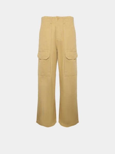Vans Damen braune Jeans-Hose Vans Arroyo Wide Leg Cargo P Antelope
